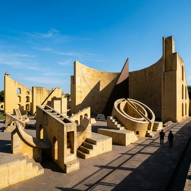 The geometric instruments of Jantar Mantar